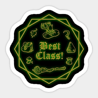 druid - best class t-shirt Sticker